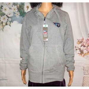 Tennessee Titans NFL Antigua Grey Full Zip Hoodie Jacket Size S Unisex NWT
